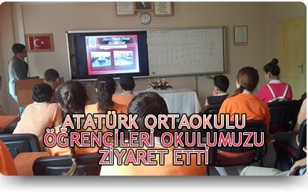 Atatürk Ortaokulu Öğrencileri Okulumuzu Ziyaret Etti