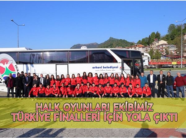 Halk Oyunları Ekibimiz Türkiye Finalleri İçin Yola Çıktı