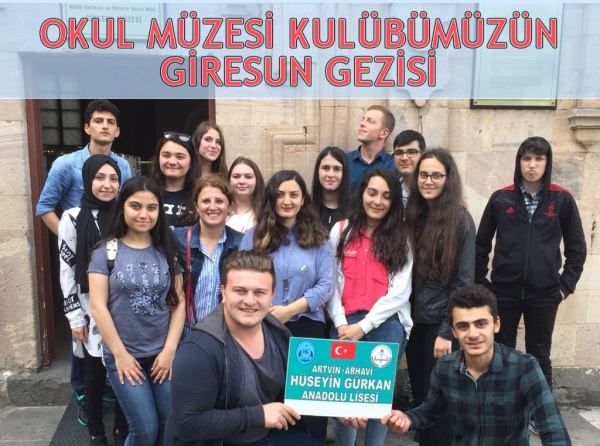 Okul Müzesi Kulübümüzün Giresun Gezisi