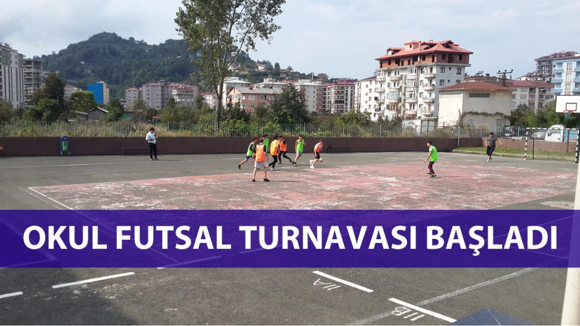 Okul Futsal Turnuvası Başladı