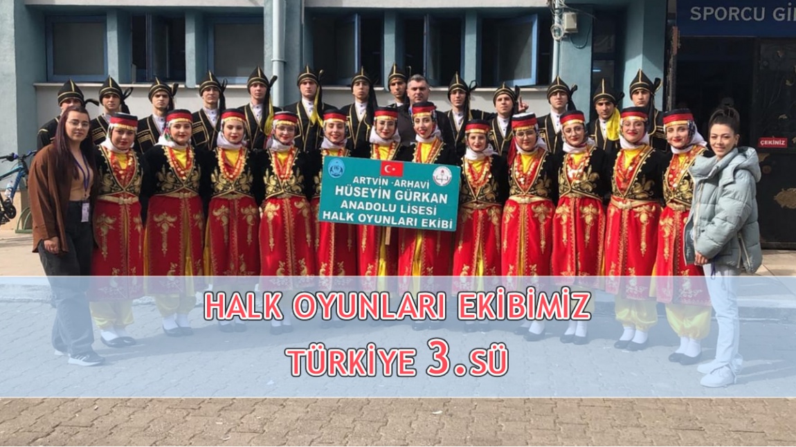 Halk Oyunları Ekibimiz Türkiye 3.sü
