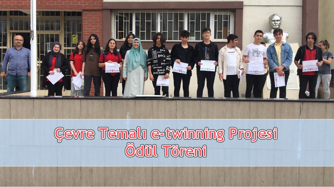 Çevre Temalı e-twinning Projesi Ödül Töreni