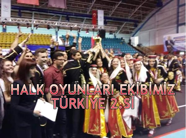 Halkoyunları Ekibimiz Türkiye 2.si